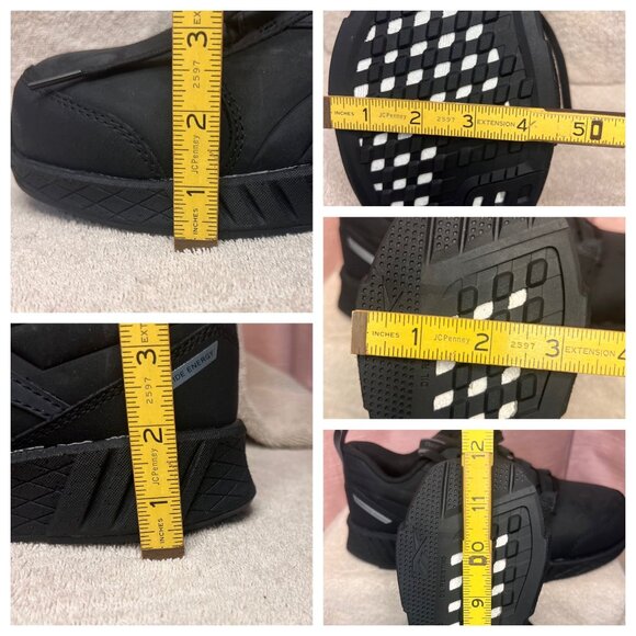 Reebok Mens Fusion Formidable Athletic Work Shoes Size 8 Black RB4300 ASTM F2413 - Picture 12 of 16